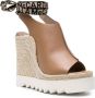 Stella McCartney Gaia canvas espadrilles Bruin - Thumbnail 2