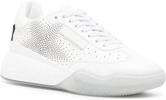 Stella McCartney Geperforeerde sneakers Wit