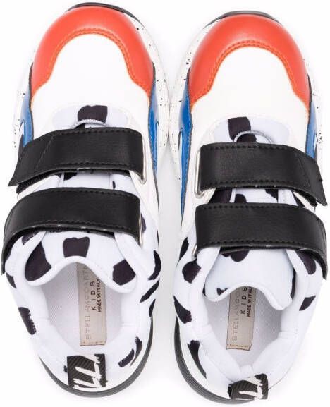 Stella McCartney Kids Dalmatian Spots low-top sneakers Wit