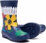 Stella McCartney Kids Regenlaarzen met bloe print Blauw - Thumbnail 2