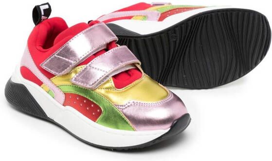 Stella McCartney Kids Sneakers met colourblocking Veelkleurig