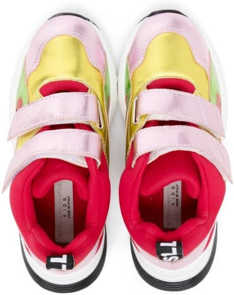 Stella McCartney Kids Sneakers met colourblocking Veelkleurig