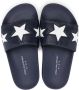 Stella McCartney Kids Slippers met sterpatch Blauw - Thumbnail 3