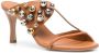 Stella McCartney Muiltjes met open neus Bruin - Thumbnail 2