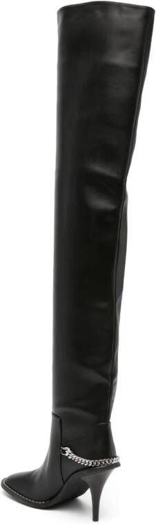 Stella McCartney Ryder overknee laarzen Zwart