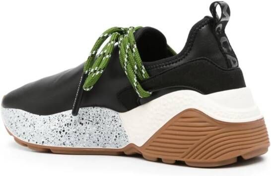 Stella McCartney Sneakers van imitatieleer met vlakken Zwart