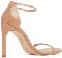 Stuart Weitzman Sandalen met enkelbandje Beige - Thumbnail 3