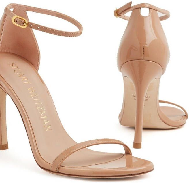 Stuart Weitzman Sandalen met enkelbandje Beige