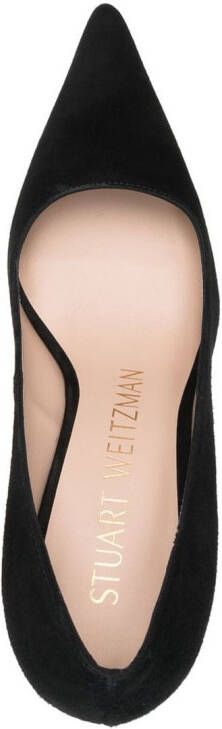 Stuart Weitzman Leren pumps Zwart