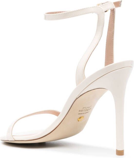 Stuart Weitzman Aura Sandalen Met Bandjes Beige Schoenen Nl