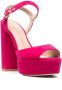 Stuart Weitzman Sandalen met plateauzool Roze - Thumbnail 2