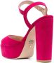 Stuart Weitzman Sandalen met plateauzool Roze - Thumbnail 3