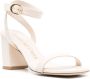 Stuart Weitzman Sandalen met blokhak Beige - Thumbnail 2