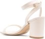 Stuart Weitzman Sandalen met blokhak Beige - Thumbnail 3