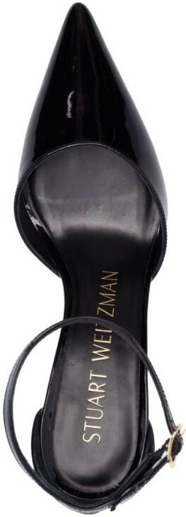 Stuart Weitzman Pumps met puntige neus Zwart