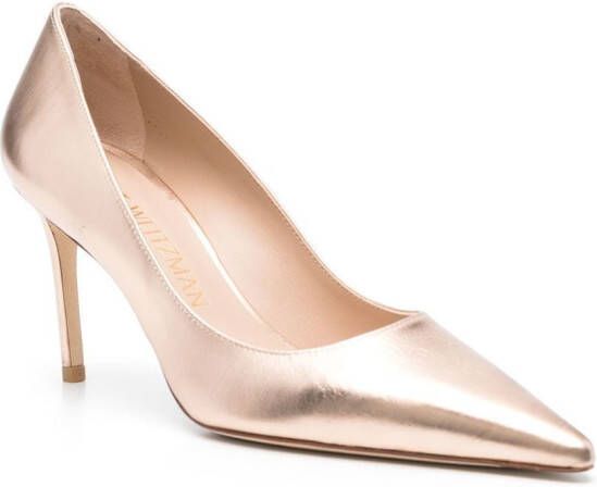 Stuart Weitzman Metallic pumps Roze