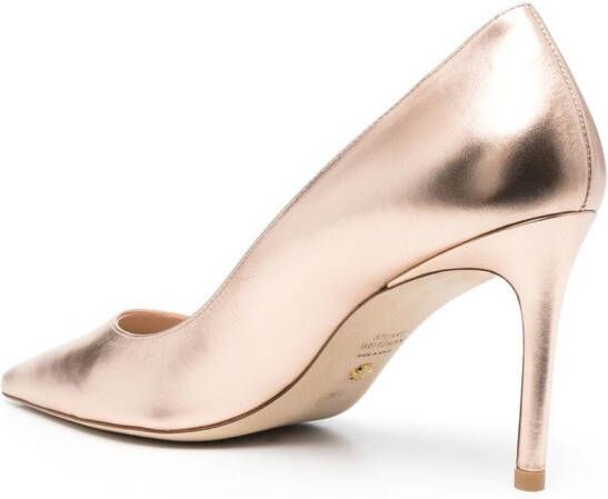 Stuart Weitzman Metallic pumps Roze