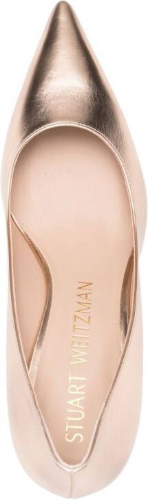 Stuart Weitzman Metallic pumps Roze