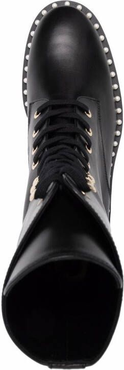 Stuart Weitzman Allie combat boots Zwart