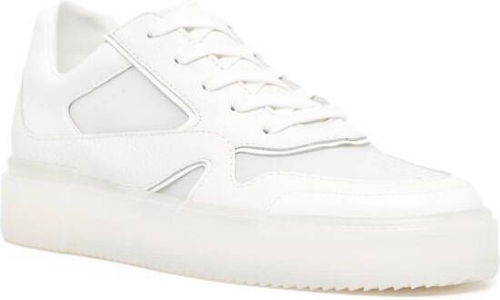 Stuart Weitzman Brooklyn leren sneakers Wit