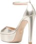 Stuart Weitzman Disco sandalen met plateauzool Goud - Thumbnail 3