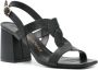 Stuart Weitzman Ibiza leren sandalen Zwart - Thumbnail 2