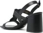 Stuart Weitzman Ibiza leren sandalen Zwart - Thumbnail 3