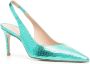 Stuart Weitzman Julia slingback pumps Blauw - Thumbnail 2