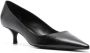 Stuart Weitzman Kitten leren pumps Zwart - Thumbnail 2