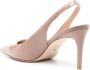 Stuart Weitzman Lakleren pumps 75 mm Beige - Thumbnail 3