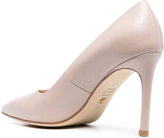 Stuart Weitzman Leren pumps Beige