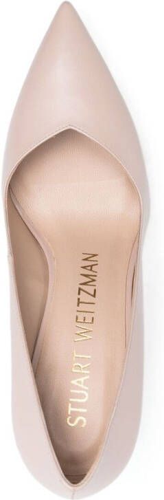 Stuart Weitzman Leren pumps Beige