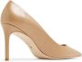 Stuart Weitzman Leren pumps Beige - Thumbnail 3