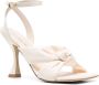 Stuart Weitzman Leren sandalen Wit - Thumbnail 2