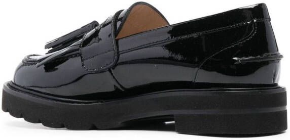 Stuart Weitzman Loafers met kwastje Zwart