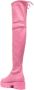 Stuart Weitzman Lowland Lift laarzen Roze - Thumbnail 3