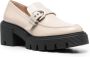 Stuart Weitzman Maverick Soho leren loafers Beige - Thumbnail 2