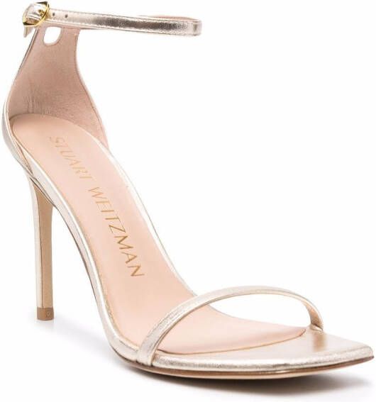 Stuart Weitzman Metallic sandalen Goud