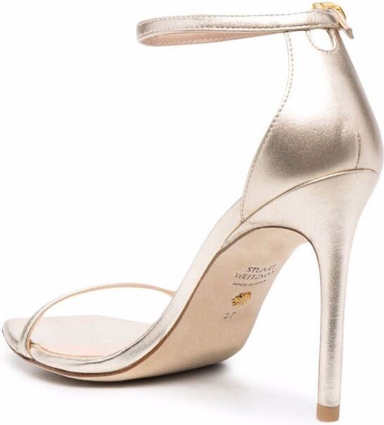 Stuart Weitzman Metallic sandalen Goud