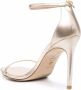 Stuart Weitzman Metallic sandalen Goud - Thumbnail 3