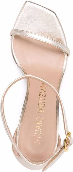 Stuart Weitzman Metallic sandalen Goud