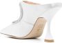 Stuart Weitzman Muiltjes verfraaid met kristallen Wit - Thumbnail 3