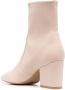 Stuart Weitzman Museline enkellaarzen Beige - Thumbnail 3