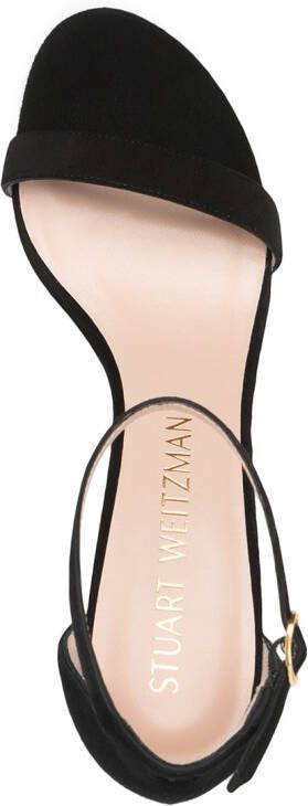 Stuart Weitzman Nearly Nude sandalen Zwart