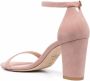 Stuart Weitzman Nearlynude sandalen met blokhak Beige - Thumbnail 3