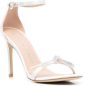 Stuart Weitzman Nudist sandalen met kristallen strik Wit - Thumbnail 2