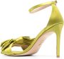 Stuart Weitzman Nudist Curve Loveknot sandalen Groen - Thumbnail 3