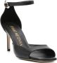 Stuart Weitzman Nudistcurve sandalen met blokhak Zwart - Thumbnail 2