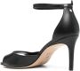 Stuart Weitzman Nudistcurve sandalen met blokhak Zwart - Thumbnail 3