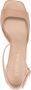 Stuart Weitzman Nudistia leren sandalen Beige - Thumbnail 4